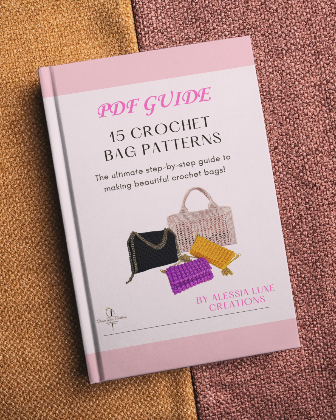 15 Crochet Bag Patterns Bundle
