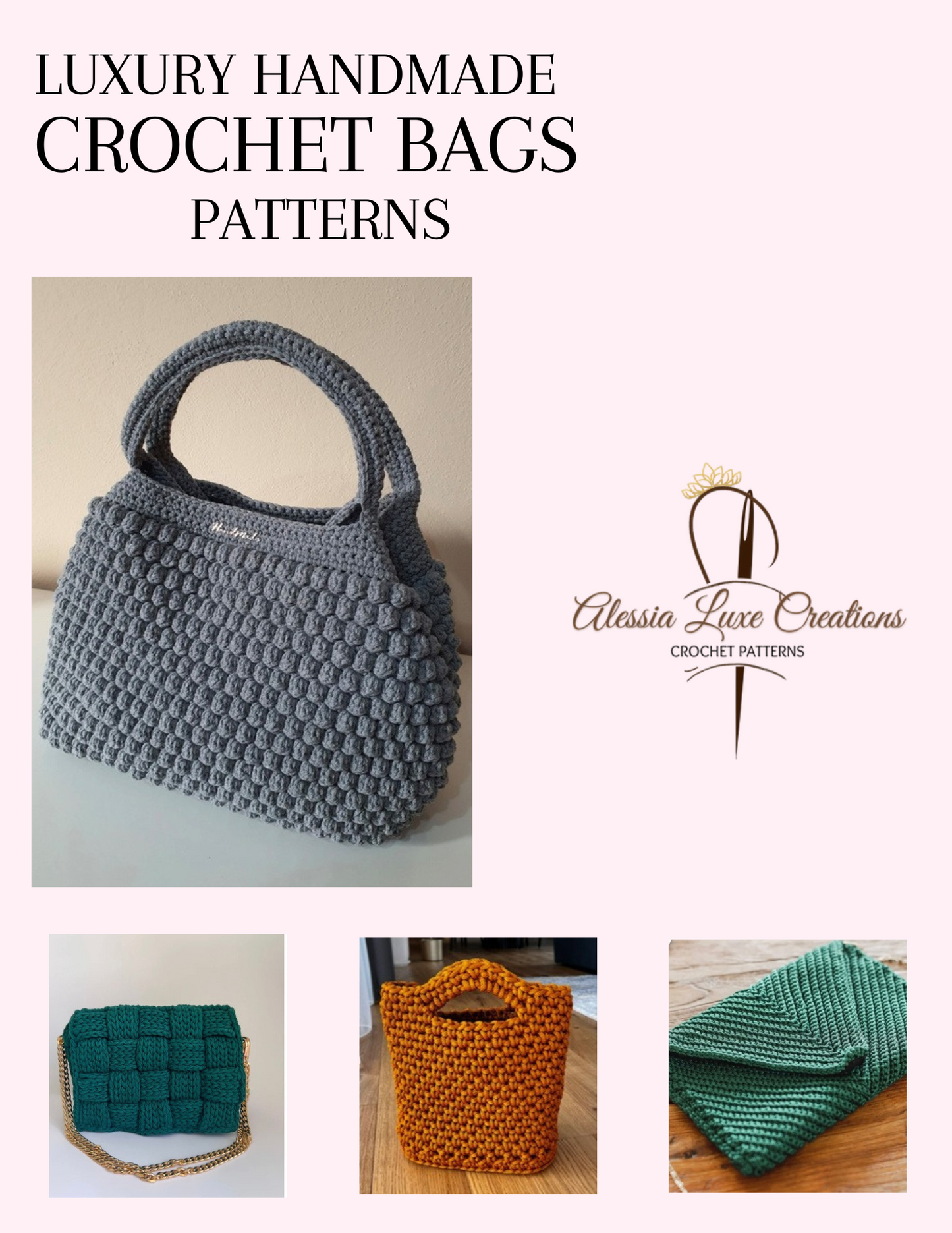 Crochet Luxury Bags & Logos