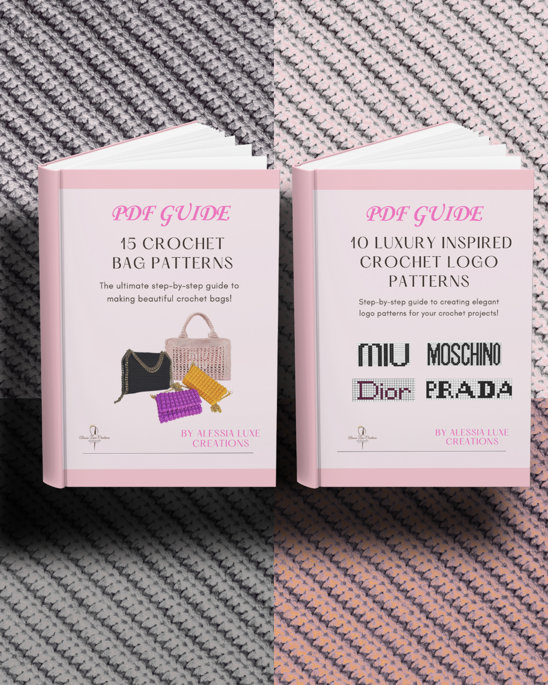 Ultimate Crochet Bag & Logo Pattern Bundle PDF
