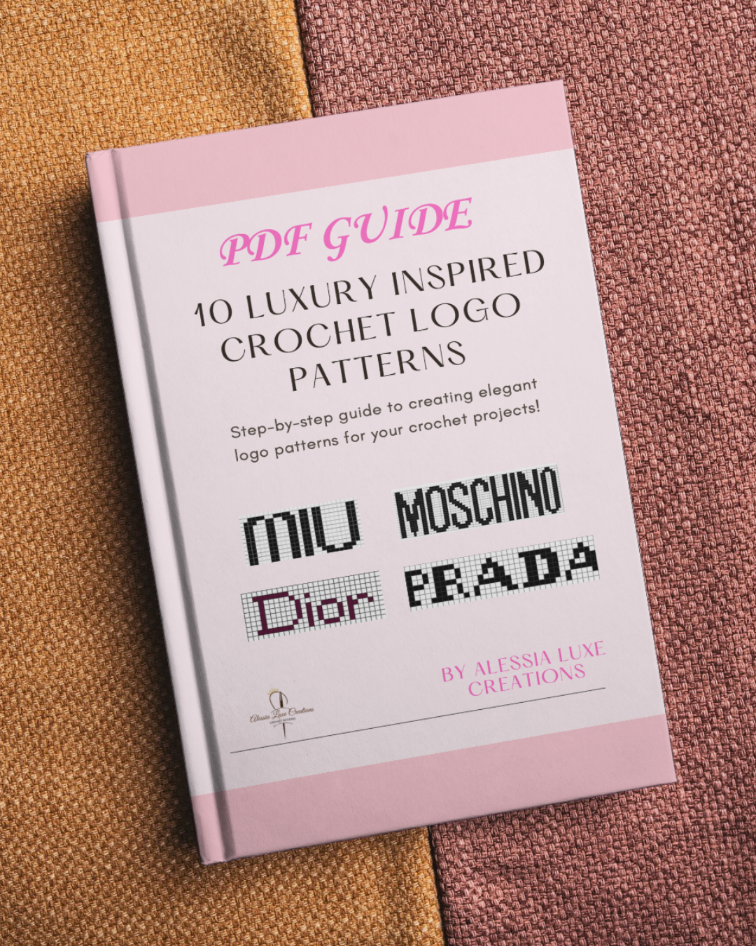 10 Luxury Crochet Bag Logo Patterns – Exclusive Design Bundle