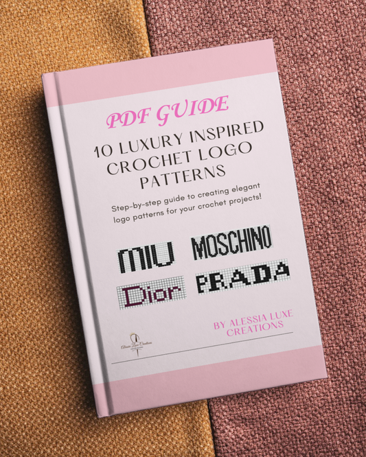 10 Luxury Crochet Bag Logo Patterns – Exclusive Design Bundle