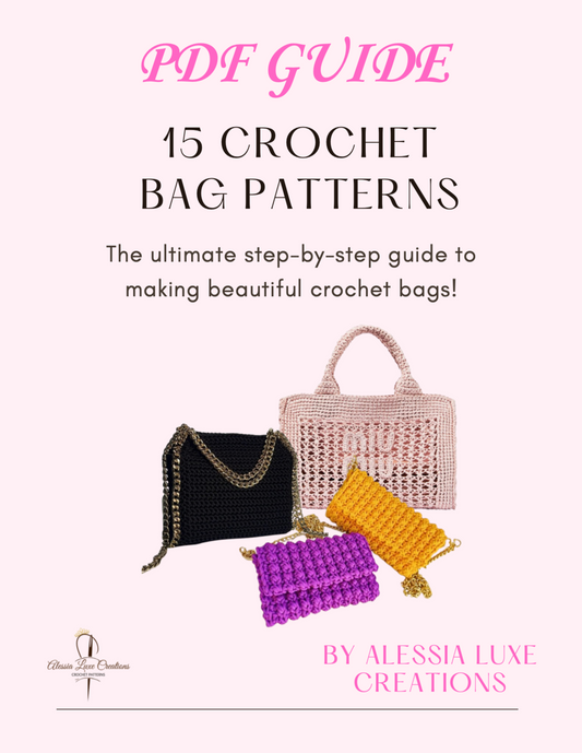 15 Crochet Bag Patterns Bundle